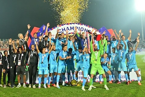 Tri-Nation football tournament: India crowned champions after 2-0 win over Kyrgyzstan