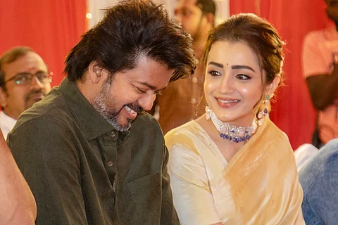 Trisha and Vijay