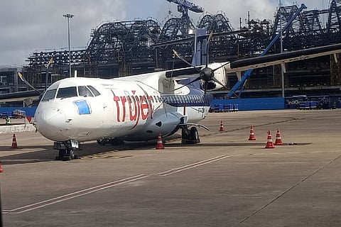 Truejet flight makes emergency landing in Chennai airport, no passengers injured