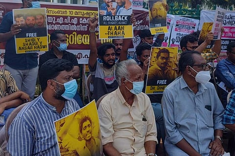 UAPA prisoners protest