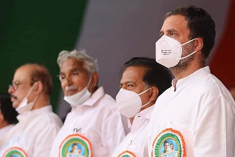 UDF leaders including Rahul Gandhi, Ramesh Chennithala and Oommen Chandy