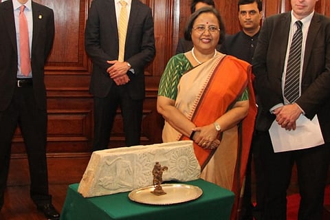 Two ancient idols, stolen from TN and AP, returned to India by US authorities