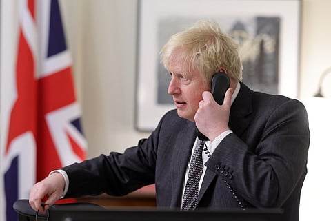 UK Prime Minister Boris Johnson