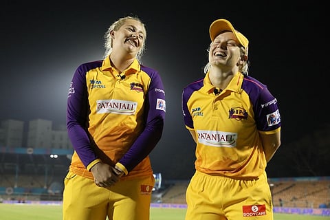 Sophie Ecclestone and Alyssa Healy