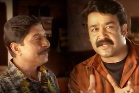 Sreenivasan and Mohanlal and in Udayananu Tharam