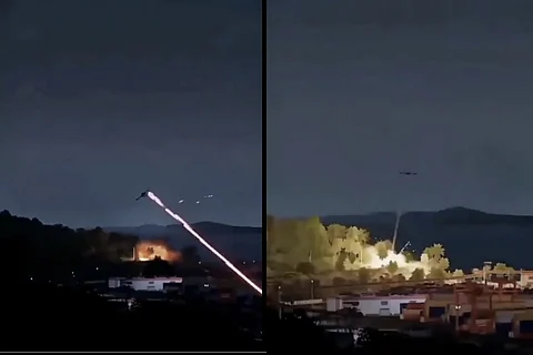 Video game footage shared as visuals of Russian fighter jets escaped Ukrainian airstrikes after bombing the country.