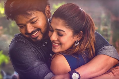 Watch: Lyric video 'Unakaga' from Vijay-Nayanthara's 'Bigil' out