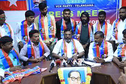 VCK makes an entry into Telangana ahead of polls, state chief Srinivas reveals why