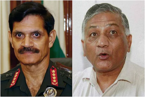 Army Chief Dalbir Singh alleges ‘malafide intentions’ on part of VK Singh to resist his promotion