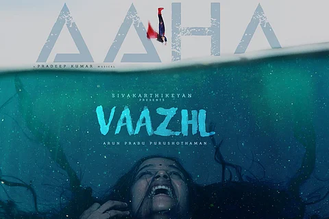 Vaazhl song Aaha poster