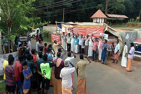 Dalits protesting against Kerala ‘caste’ wall to move protest to Secretariat