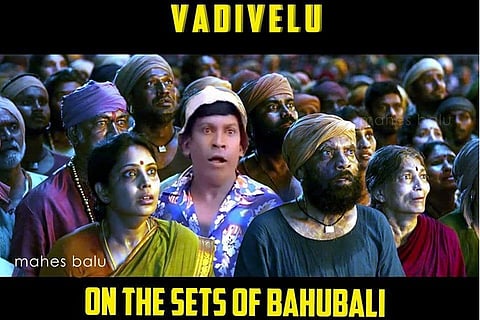 Miss watching Vadivelu in films? You can see him in 'Baahubali and 'Premam', thanks to Photoshop