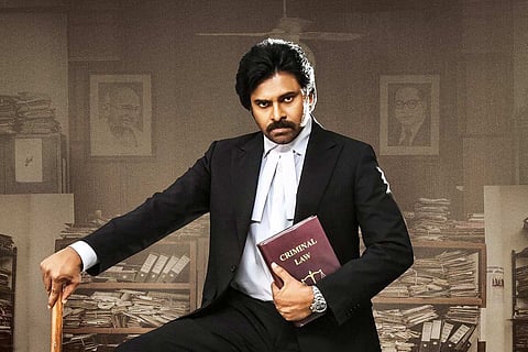 Motion poster for Pawan Kalyan's ‘Vakeel Saab’ released on his birthday
