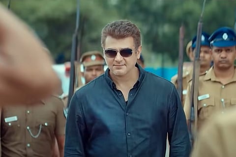 Ajith in new promo from Valimai