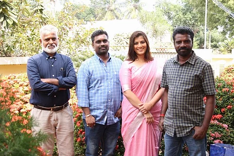 Varalaxmi Sarathkumar confirms 'Danny' with director Santhana Moorthy