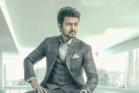 Vijay in first look poster of Thalapathy 66 or Varisu
