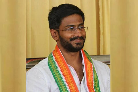 NSUI Telangana President Venkat Balmoor