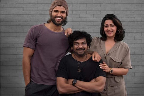 Vijay Deverakonda, Puri Jagannadh and Charmme Kaur