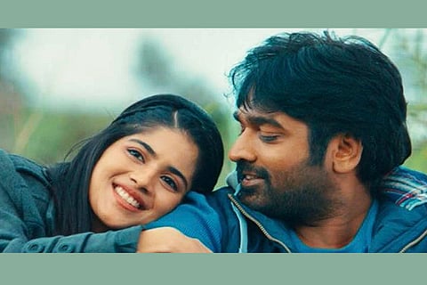 Vijay Sethupathi and Megha Akash in teaser of upcoming Kollywood movie.