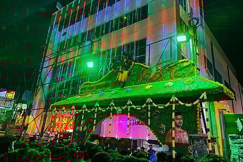 Banner ban and last-minute special show permit make 'Bigil' fanfare low-key