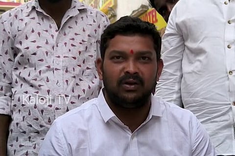 TRS leader Vijay Simha Reddy