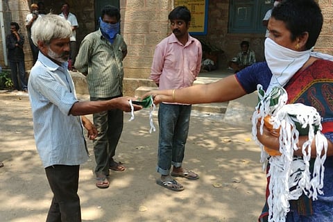 Around 450 people stranded in Vijayawada moved to makeshift shelters