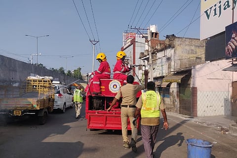 Vijayawada’s Krishnalanka area completely shut down after COVID-19 case detected