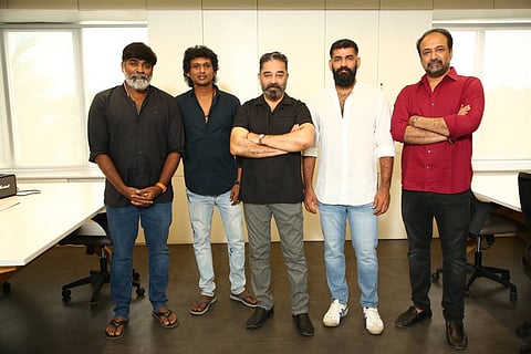 Kamal Haasan, Vijay Sethupathi and Fahadh Faasil starrer ‘Vikram’ starts rolling