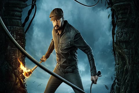 Kichcha Sudeep appears to be a hunter in the motion poster from 'Vikrant Rona'.