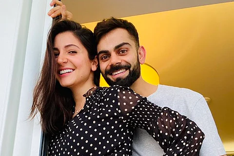 Virat Kohli and Anushka Sharma