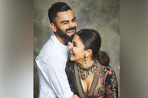 Virat Kohli and Anushka Sharma