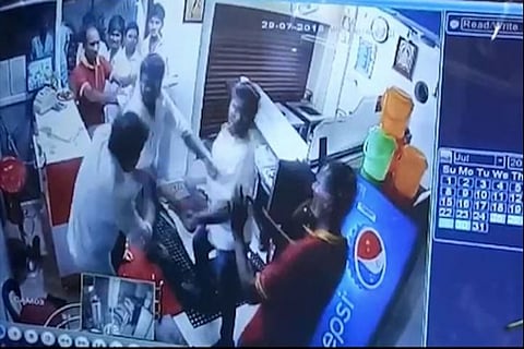 Video: Denied free biriyani, DMK men punch, assault restaurant staff in Chennai