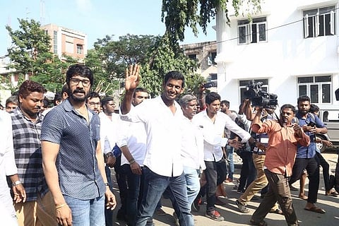 RK Nagar Returning Officer replaced days after actor Vishal’s nomination controversy