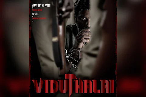 Soori and Vijay Sethupathi share first-look poster of Vetrimaaran's 'Viduthalai'