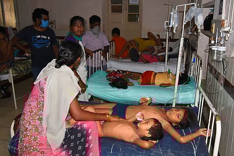 Patients affected due to the gas leak in Vizag allege poor healthcare