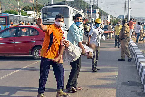 Hazardous gas leaked from LG Polymers in Vizag, killing at least 12 people