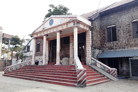 A piece of history may be lost forever: Vizag's iconic Town Hall continues to crumble