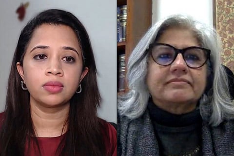 Dhanya Rajendran, Vrinda Grover