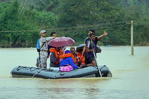Heavy rains predicted in most districts of Kerala for the next 48 hours