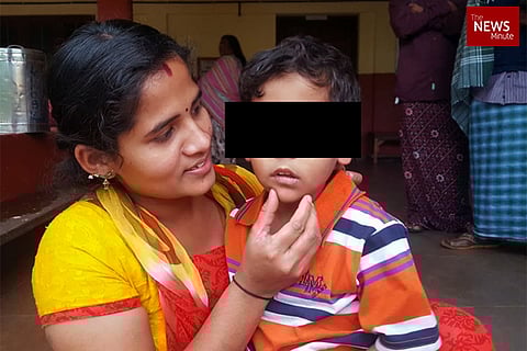 Kerala mother carries child in chest high water, walks 10 km to hospital to save him