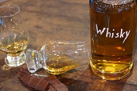 All I want is a whisky on the rocks