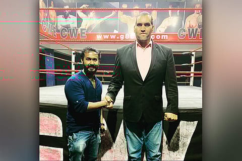 Yadhu and The Great Khali