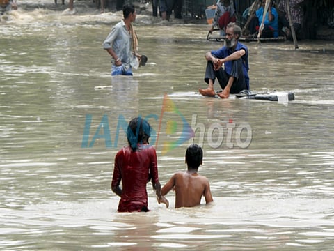 Yamuna river floods low-lying areas of Delhi