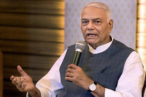 File photo of Yashwant Sinha