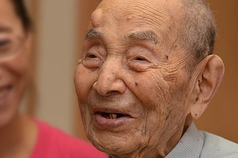 Meet the world's oldest man, born the year Wright brothers made their first successful flight