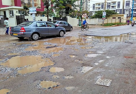 Number of potholes in Bengaluru: 9,000 and counting, thanks to bad quality and rains