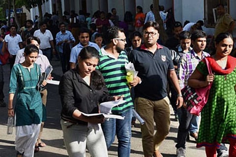 Group of youngsters walking