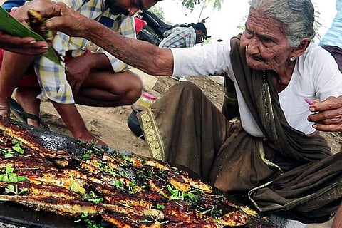 Watermelon chicken, emu egg fry: Watch Andhra's 106-year-old granny slay it on YouTube