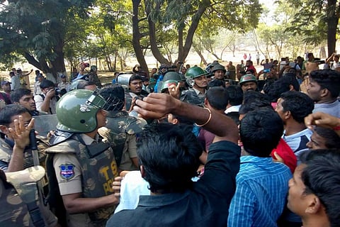 Osmania University suspends classes after protests on campus, exams postponed