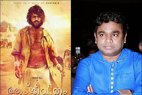 AR Rahman composes two songs for ‘Aadujeevitham’